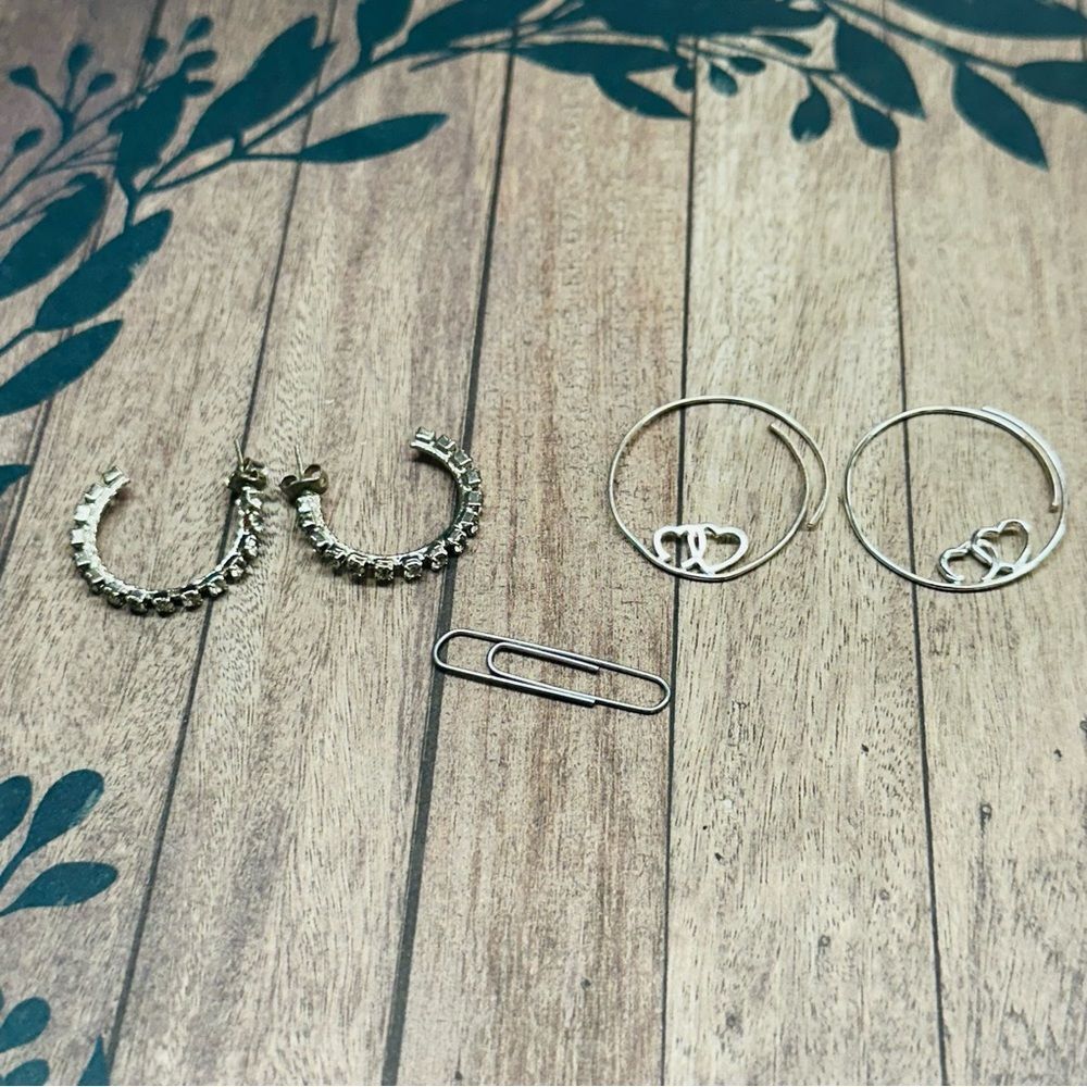 Silver Hoop‎ Earring Bundle B5